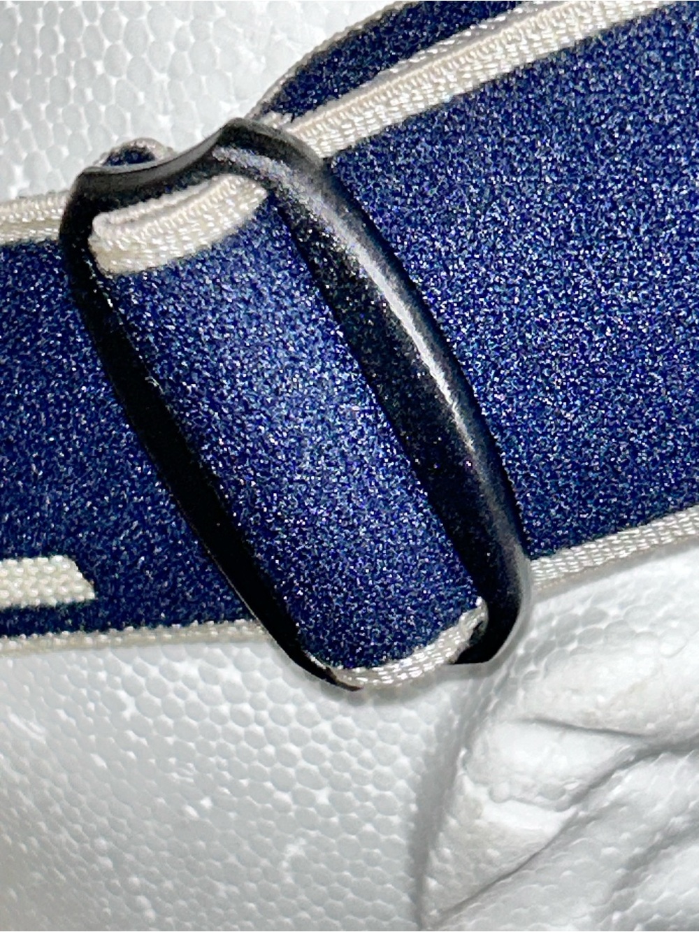 CHANEL Navy and Black Logo Visor - Picture 3 of 7
